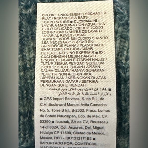 Old Navy Size XL (14-16) Blue Cardigan Sweater NWT - Picture 8 of 8